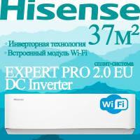 Hisense Инверторные сплит-системы серии EXPERT PRO 2.0 EU DC Inverter AS-13UW4RLCHC00 с установкой